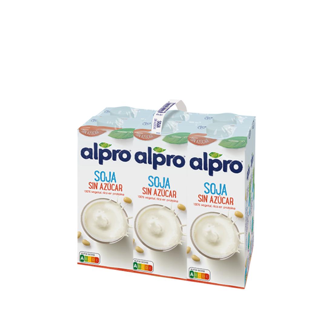 Bebida de Soja sin azúcares Alpro 1 Litro