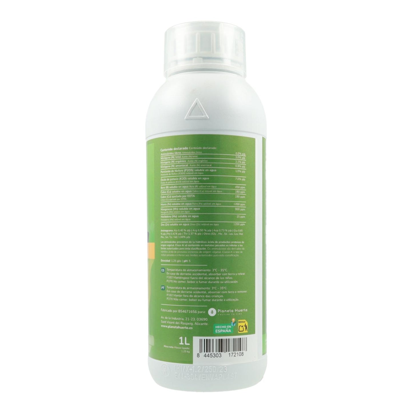 Abono Líquido Bonsáis Planeta Huerto 1 l