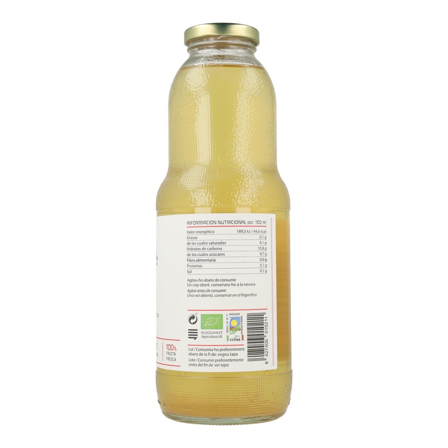 Zumo de Manzana ECO Cal valls 1L