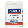 Vitamina D 3 1000 Ui Y Vit K2 90 Ug, Lamberts