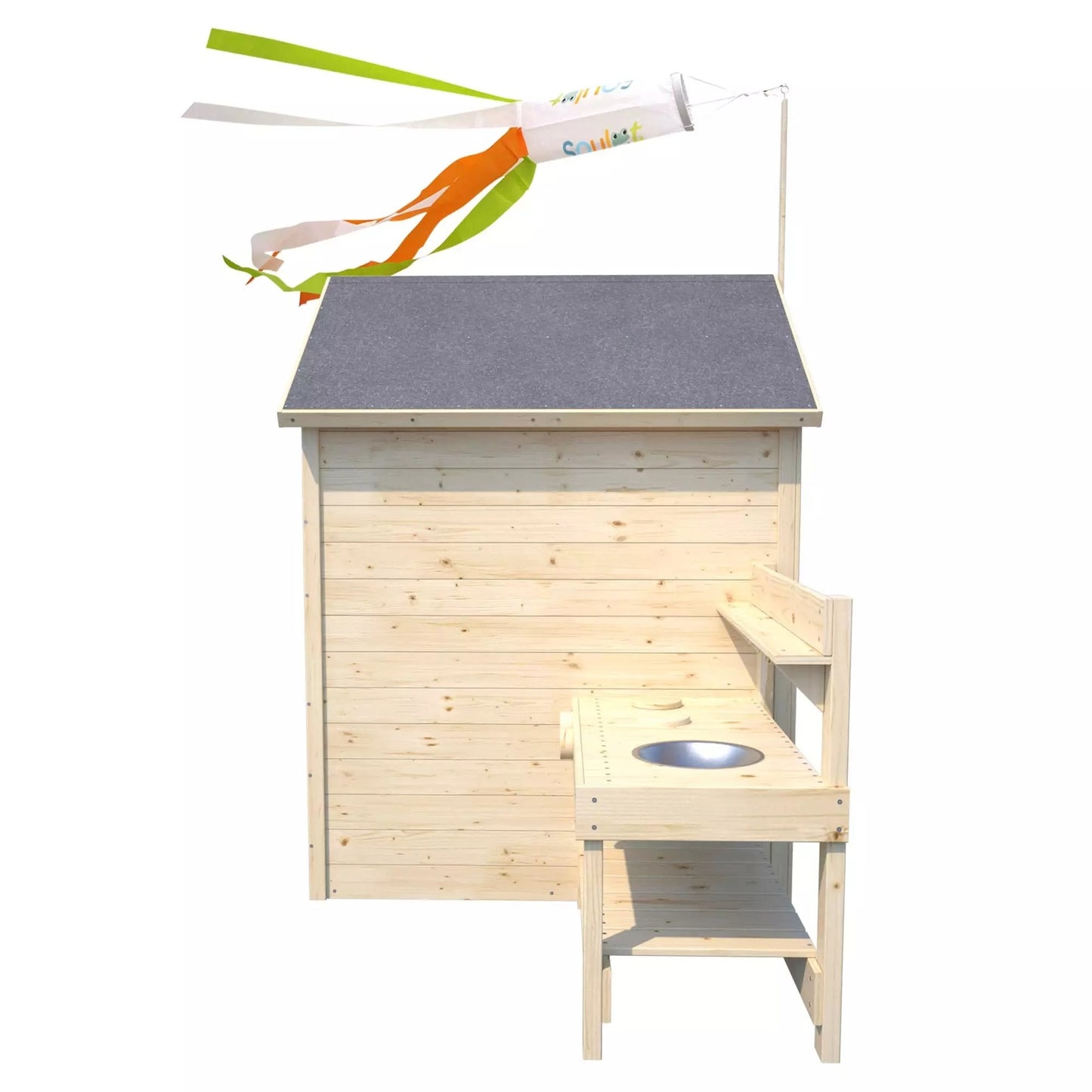 Casita infantil de madera con cocina Jasmine Soulet