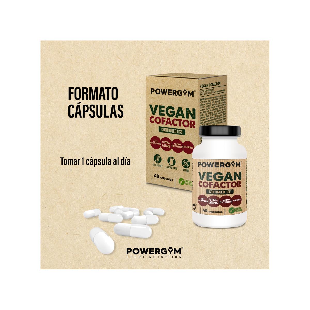 Pack Vegano Regenerador Powergym (Vitamina C + Colágeno + Cofactor)