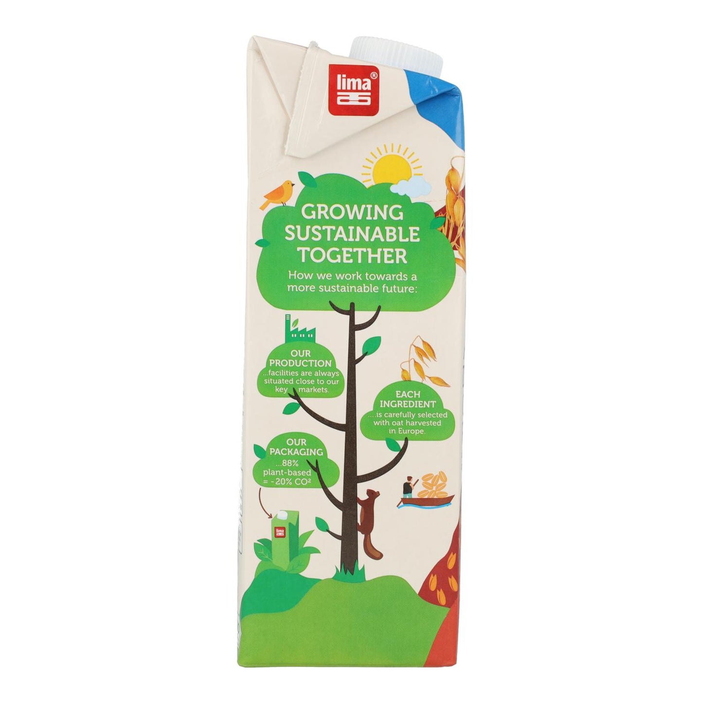 Bebida de avena sin gluten ECO Lima 1 L