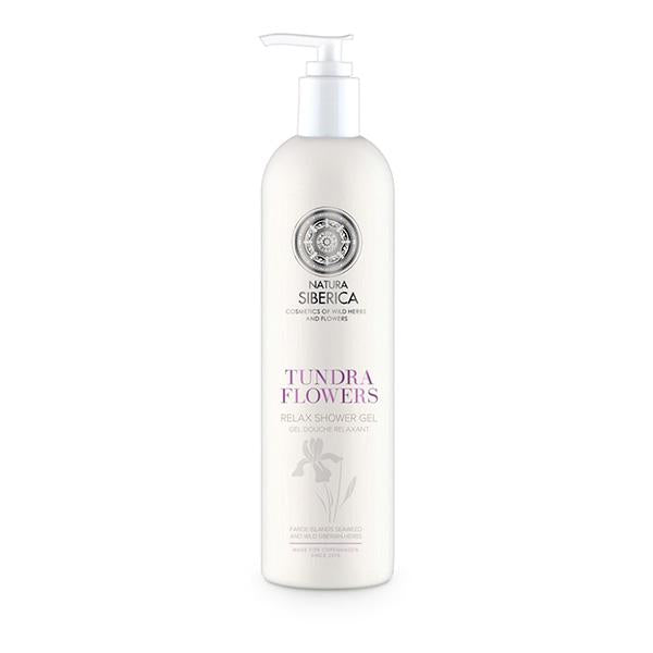 Gel de ducha relajante flores de la tundra Copenhagen Natura Sibérica 400 ml