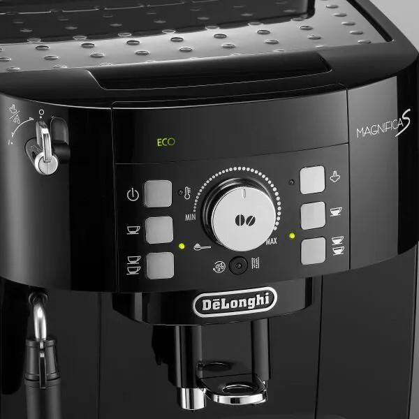 Delonghi Cafetera Superautomática Magnifica S ECAM21.117.B con sistema Cappuccino y molinillo incorporado