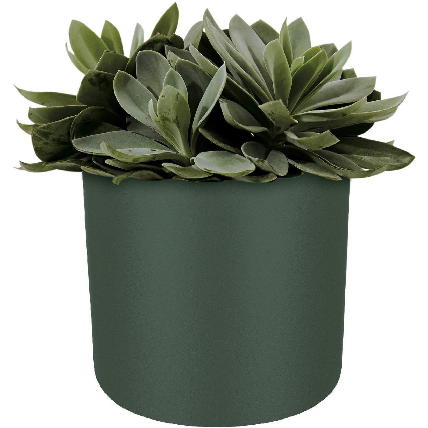 Macetero B.for Soft Round Elho Verde 16 cm