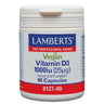 Vegan Vitamina D3 1000 UI 25µg, Lamberts