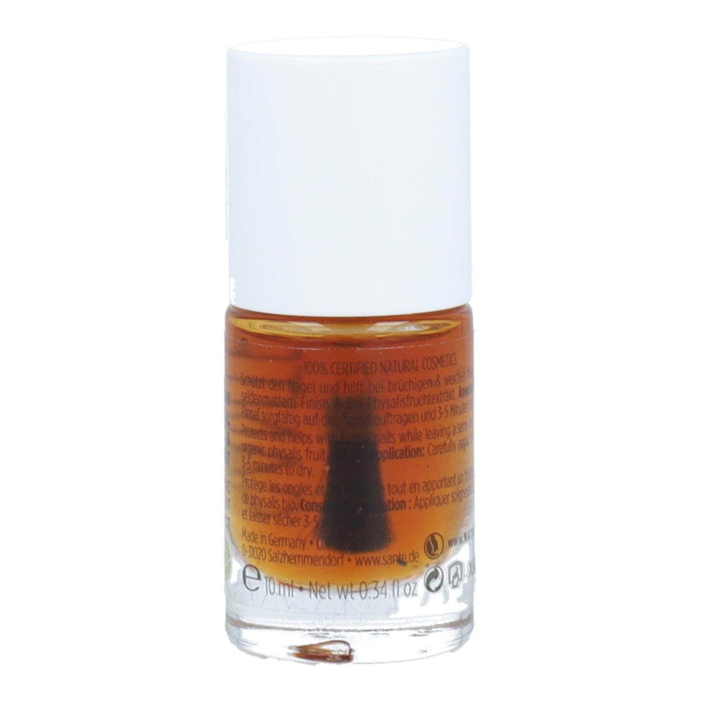 Base y Esmalte Uñas Natural 2 en 1 Sante 15 ml