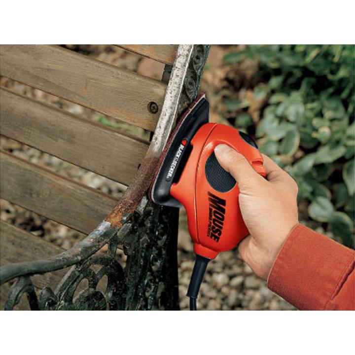 Lijadora Mouse Black+Decker 55W + bolsa y accesorios KA161BC-QS