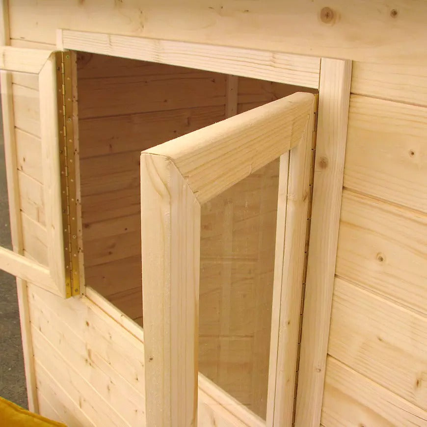 Casita infantil de madera con pérgola Santa Barbara Soulet