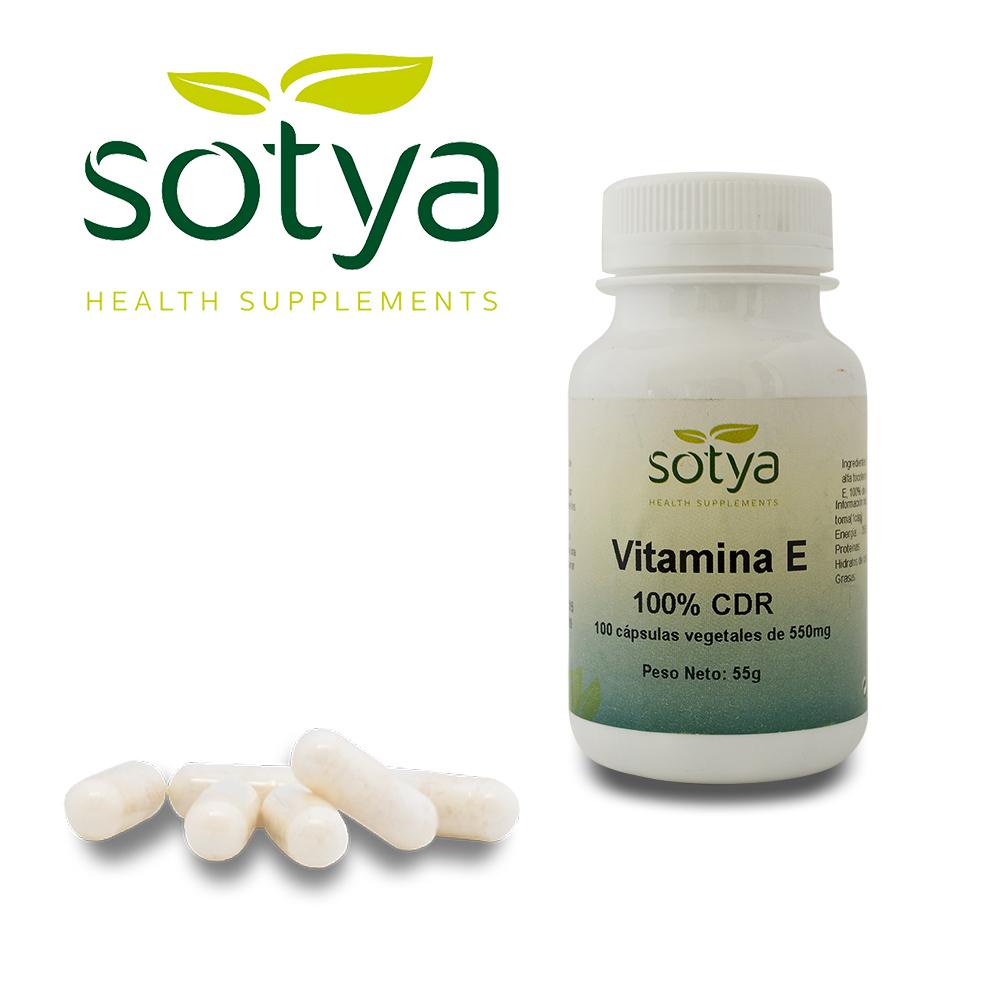 Vitamina E 100% Cdr Sotya 100 Caps