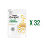 Pack 32 x GOURMET Nature's Creations Soup con pollo natural y guarnición de verduras 40g