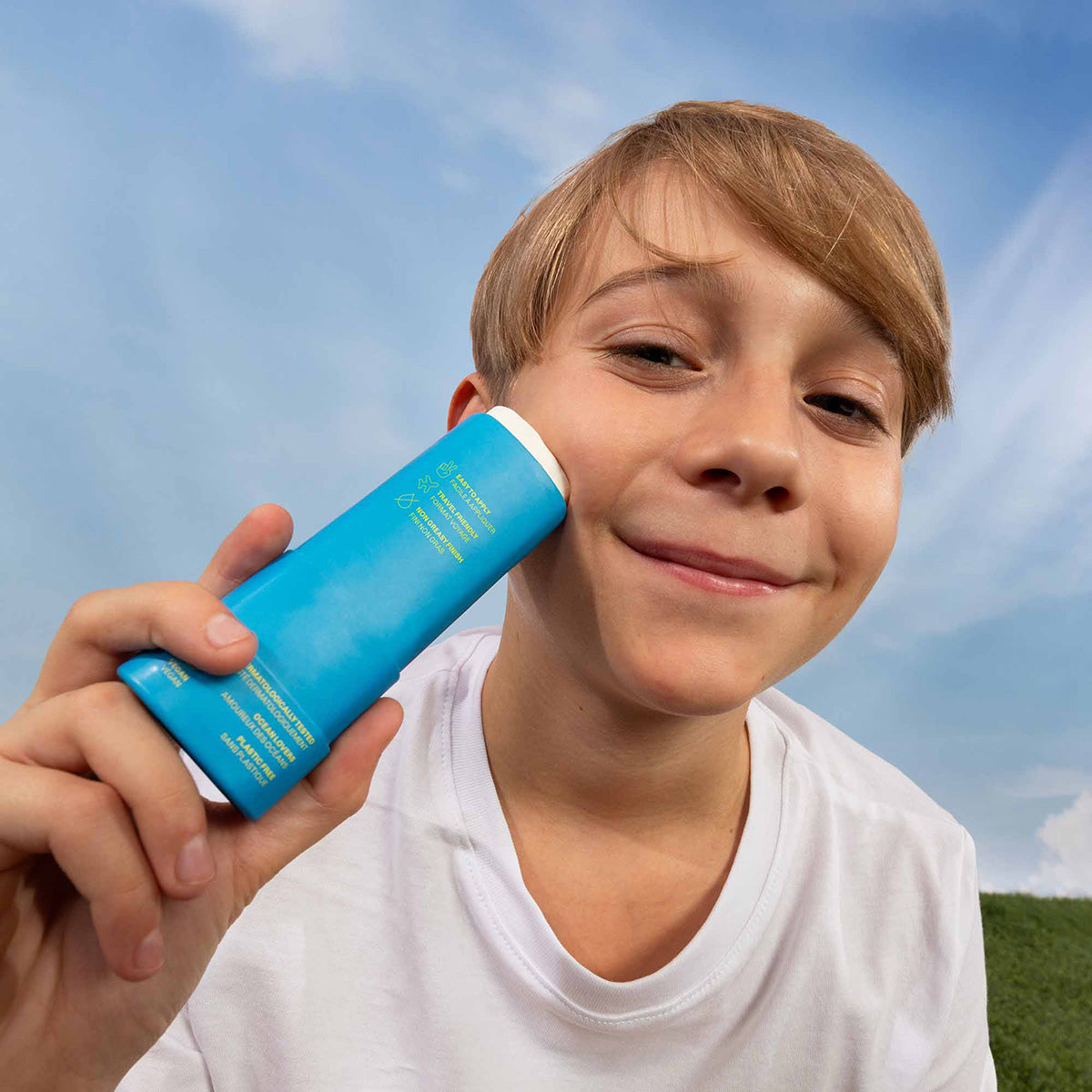 Sunly Stick facial protector solar para niños sin perfume 30 SPF 20 g