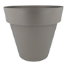 Maceta tes color taupe D 26 x 24