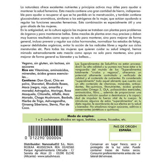 Mezcla de superalimentos Amazonas Salud Viva