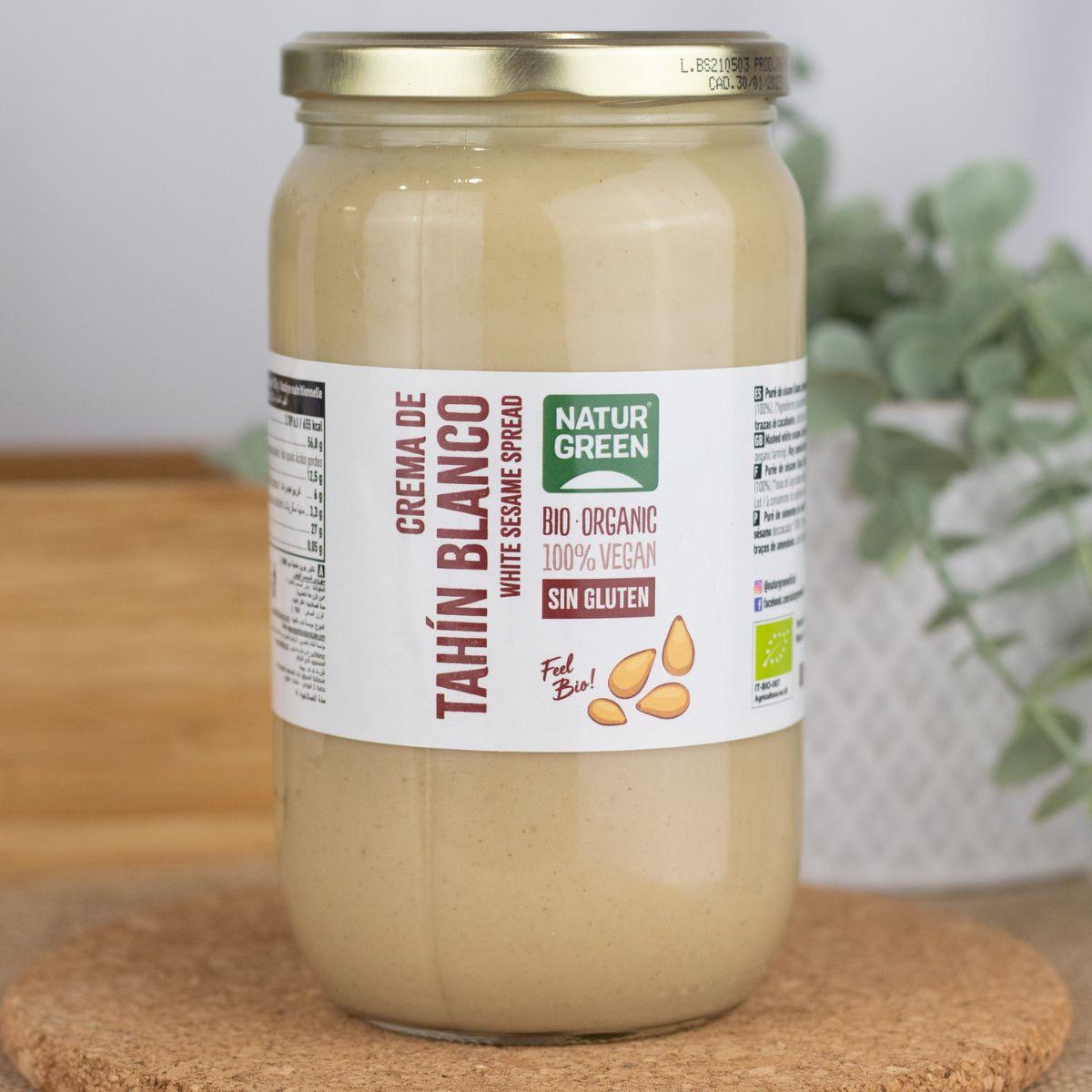 Crema de Tahin Blanco sin gluten Naturgreen