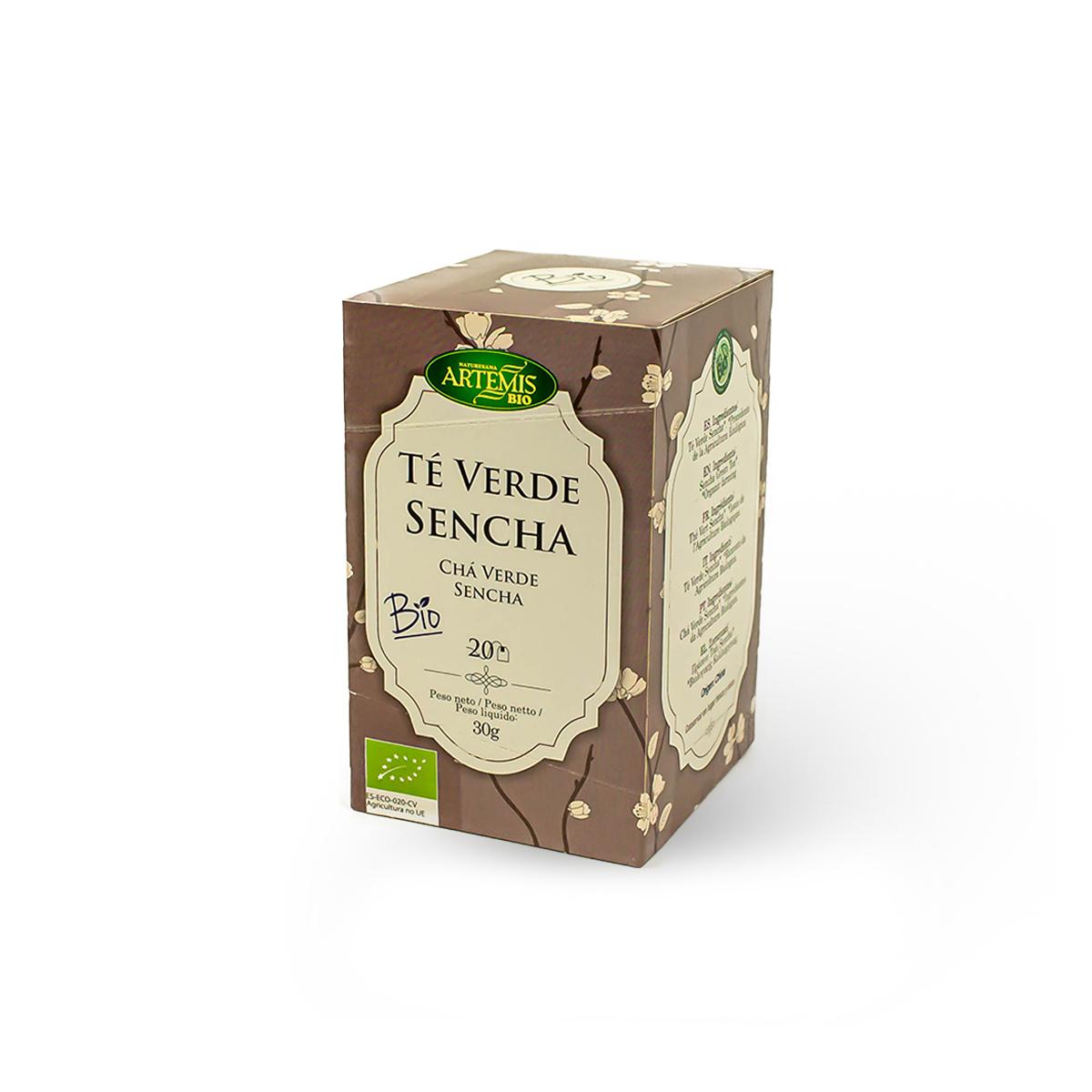 Te Verde Sencha Eco 20 Filtros Artemisbio