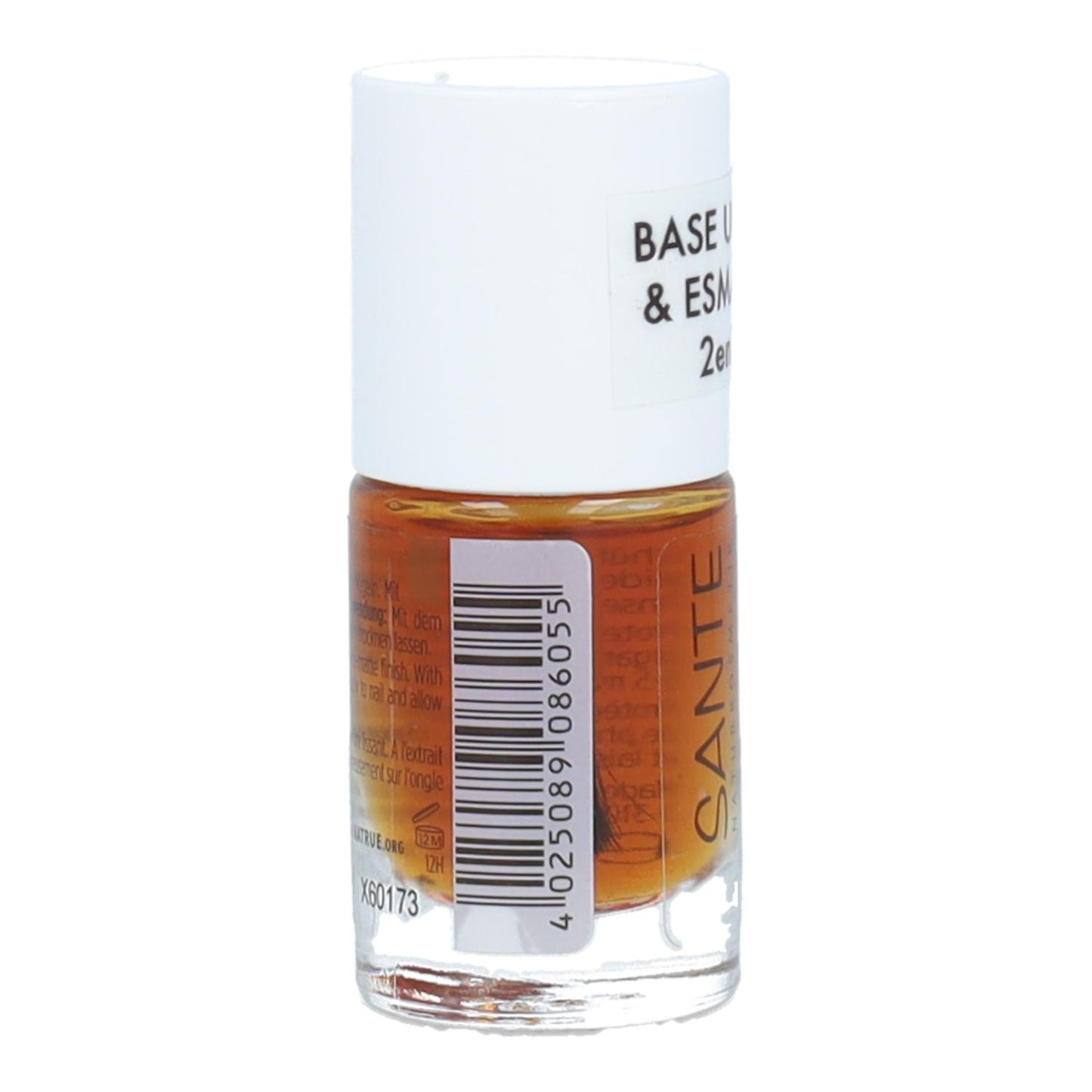 Base y Esmalte Uñas Natural 2 en 1 Sante 15 ml