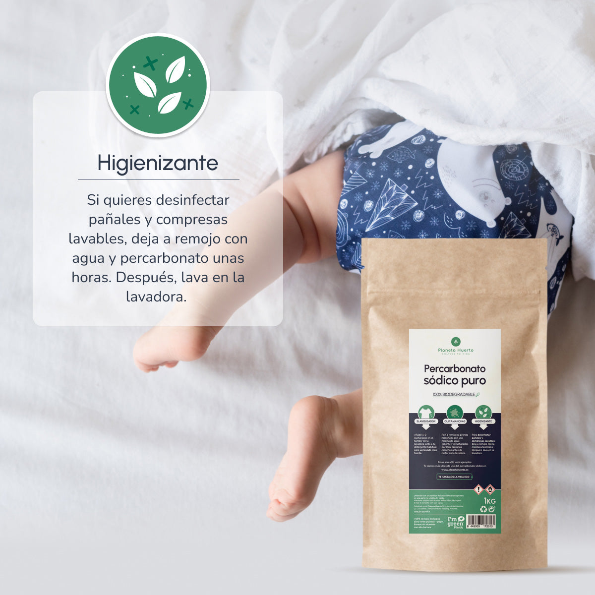 Percarbonato Sódico Planeta huerto 1 Kg