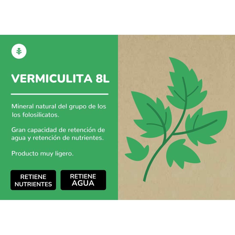 Vermiculita Planeta Huerto 8 Litros