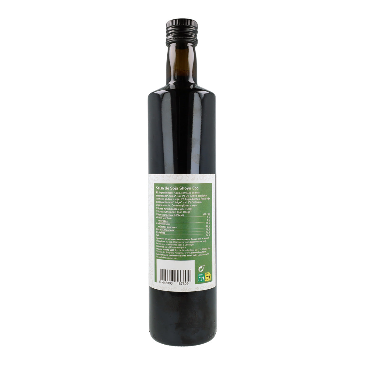 Salsa de soja Shoyu ECO Planeta Huerto 750 ml