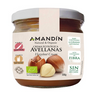 Crema de avellanas sin azúcar Amandin 330 gr