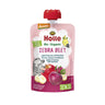 ZEBRA BEET - Manzana, Plátano, Remolacha (desde el 6º mes) Eco/Dem Holle 100g