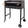 Barbacoa con ruedas y parrilla de acero inox Imex el Zorro