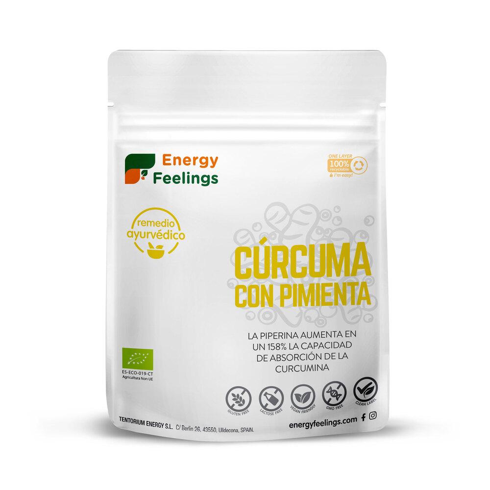 Cúrcuma Con Pimienta negra en Polvo Eco Energy Feelings