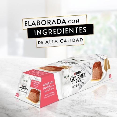 Pack 6 x GOURMET REVELATIONS Mousse Salmon (4x57g)