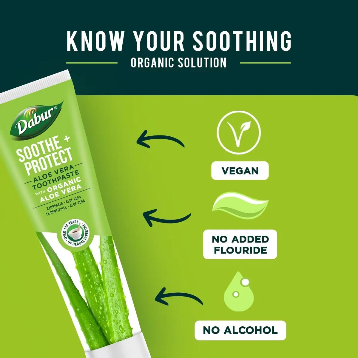 Pasta de dientes ayurvédica con Aloe Vera 100ml