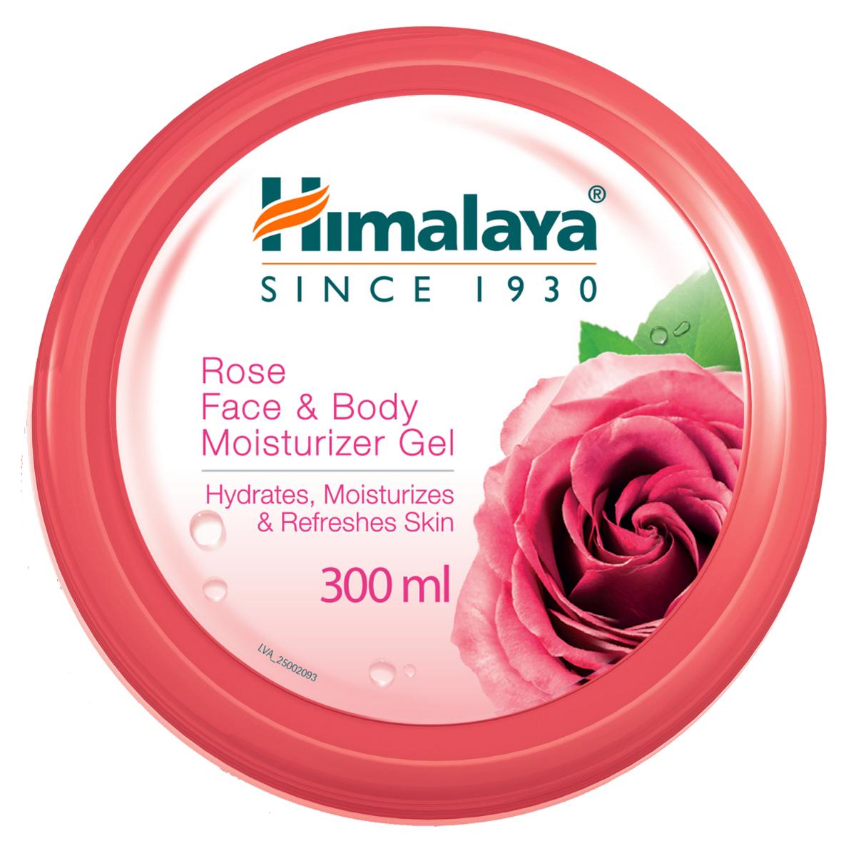 Gel hidratante rosas cara y cuerpo Himalaya 300 ml