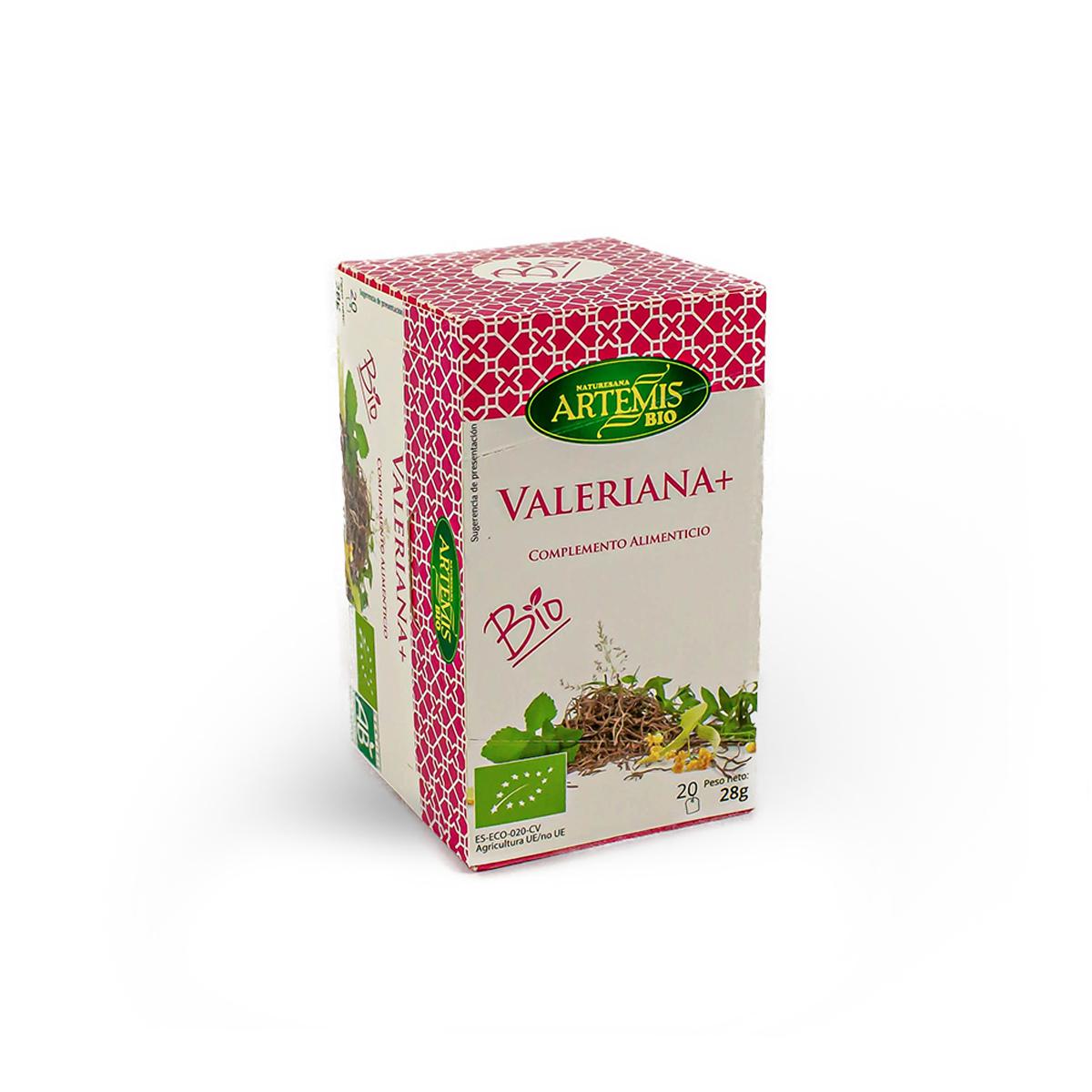 Valeriana + para Infusión Artemis Bio 20 bolsitas