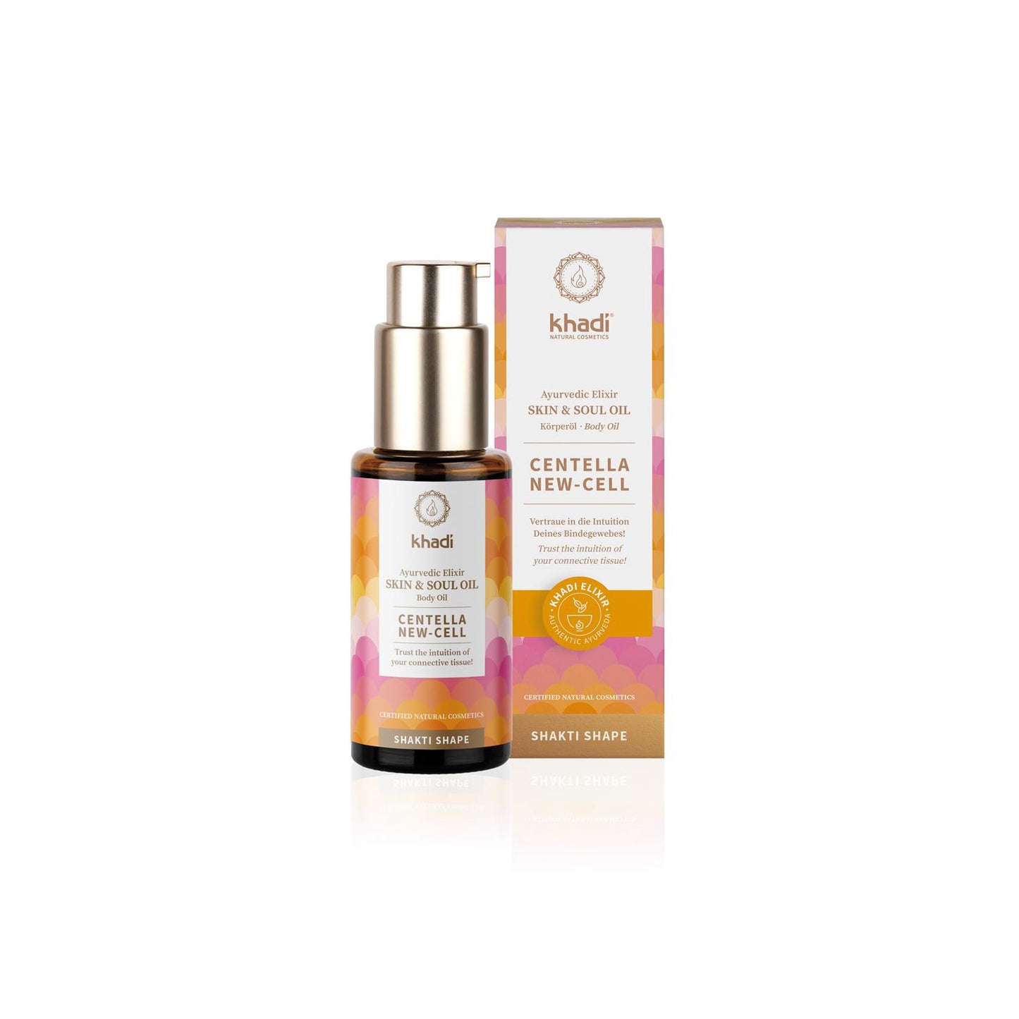 Aceite centella elasticidad Elixir Ayurveda Khadi 50 ml