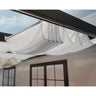 Toldo para pérgola Stockholm 3.4x6.6 ft