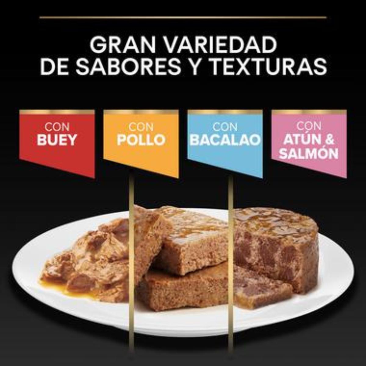 Pro Plan Gato Adulto Sterilised Maintenance con pollo y buey en salsa Purina Sobre 10 x 85 g
