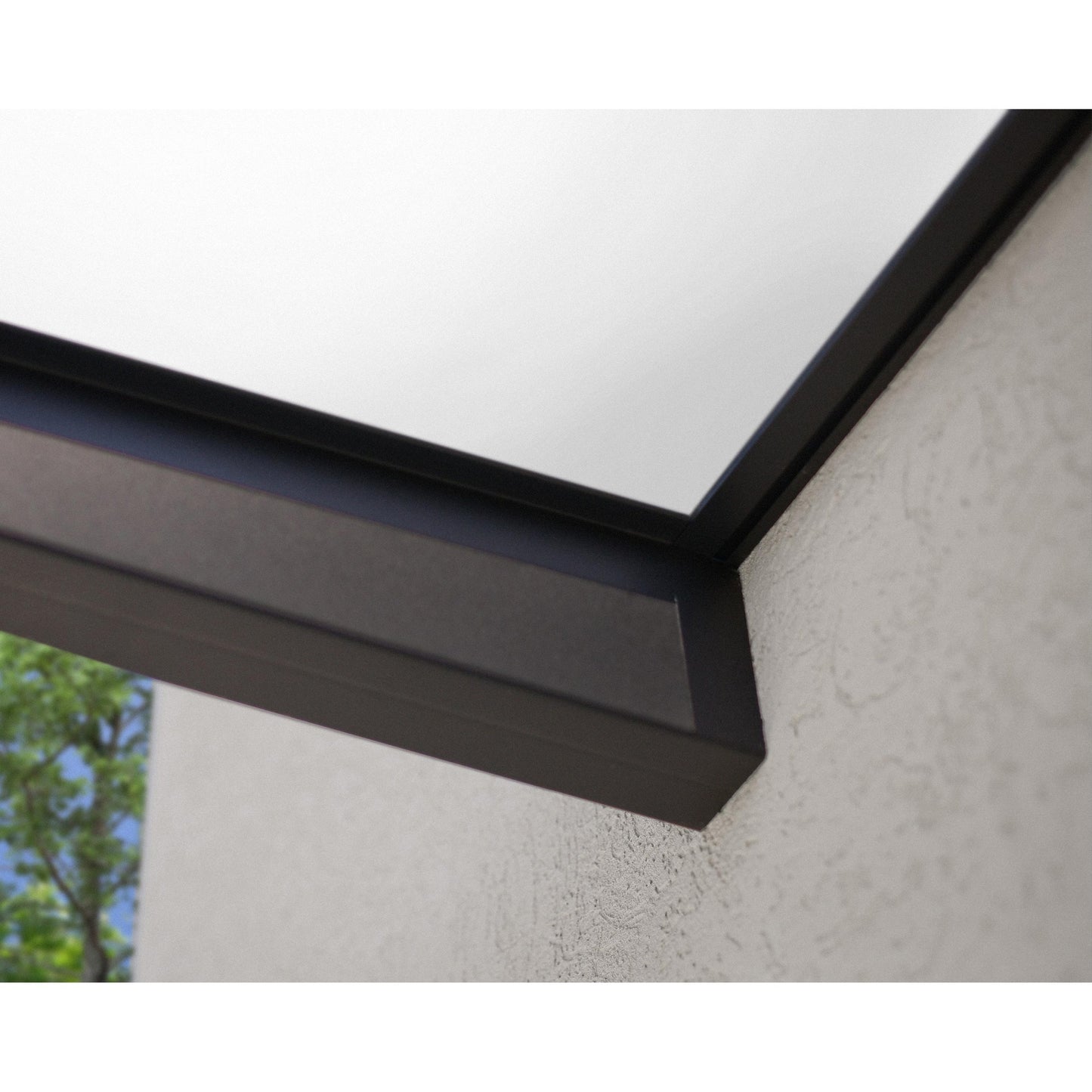 Marquesina para puerta Sophia 95x160 cm opal Canopia