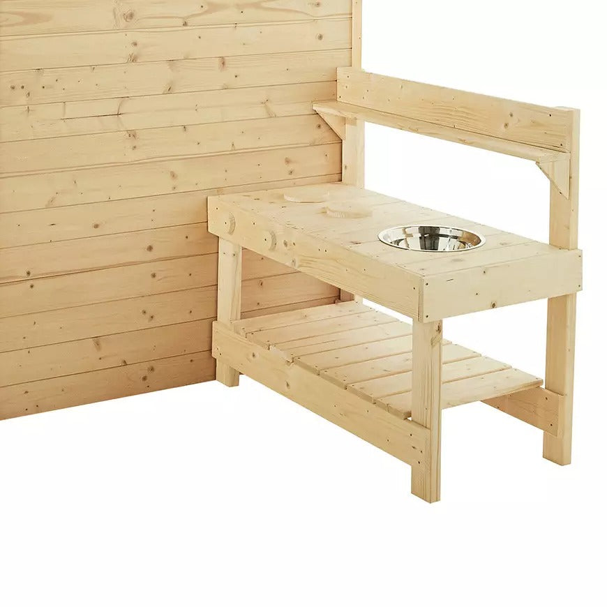 Casita infantil de madera con cocina Jasmine Soulet