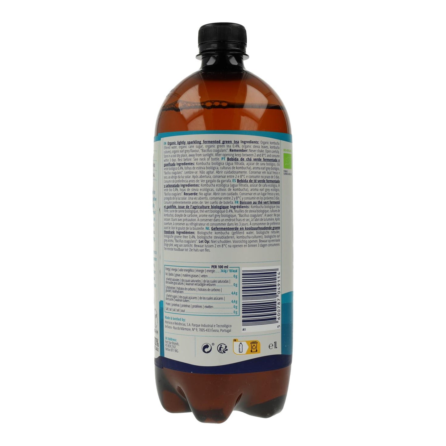 Bebida Kombucha BIO original Captain Kombucha