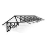 Marquesina para puerta Lily 88x473 cm Canopia