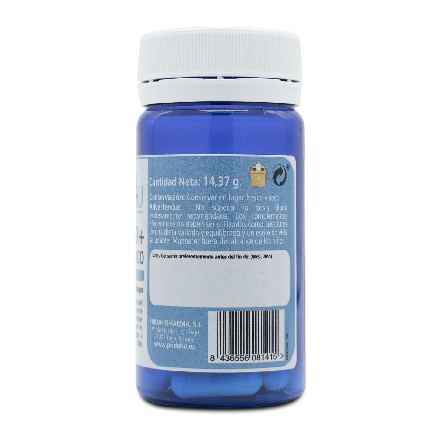 H4U Colágeno + Ácido hialurónico complemento alimenticio 30 cápsulas de 479 mg