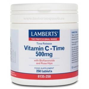 Vitamina C 500 mg Time liberación sostenida