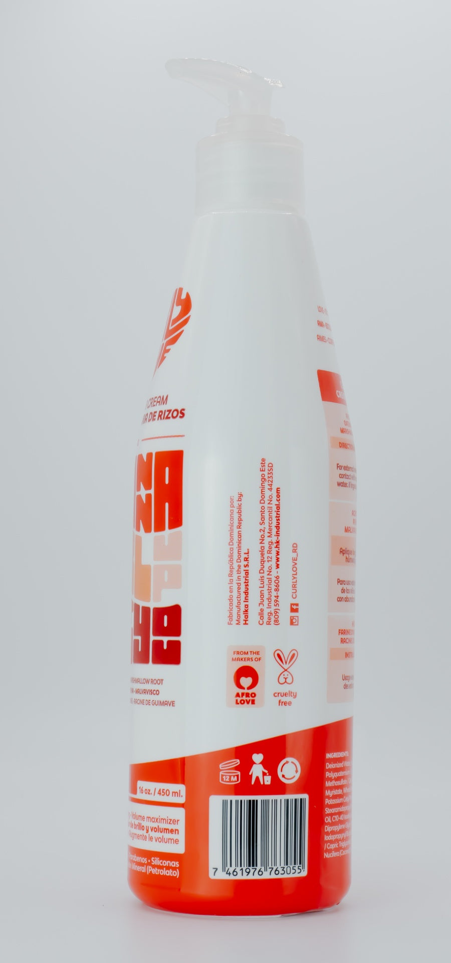 Curly Love Crema Definidora De Rizos 450ml Xl