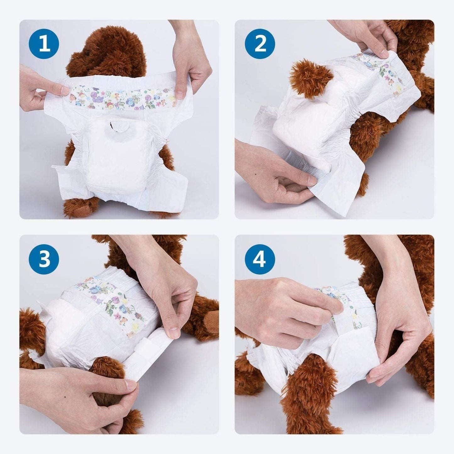 Pañales para perro Hembra M 12 uds. Nobleza