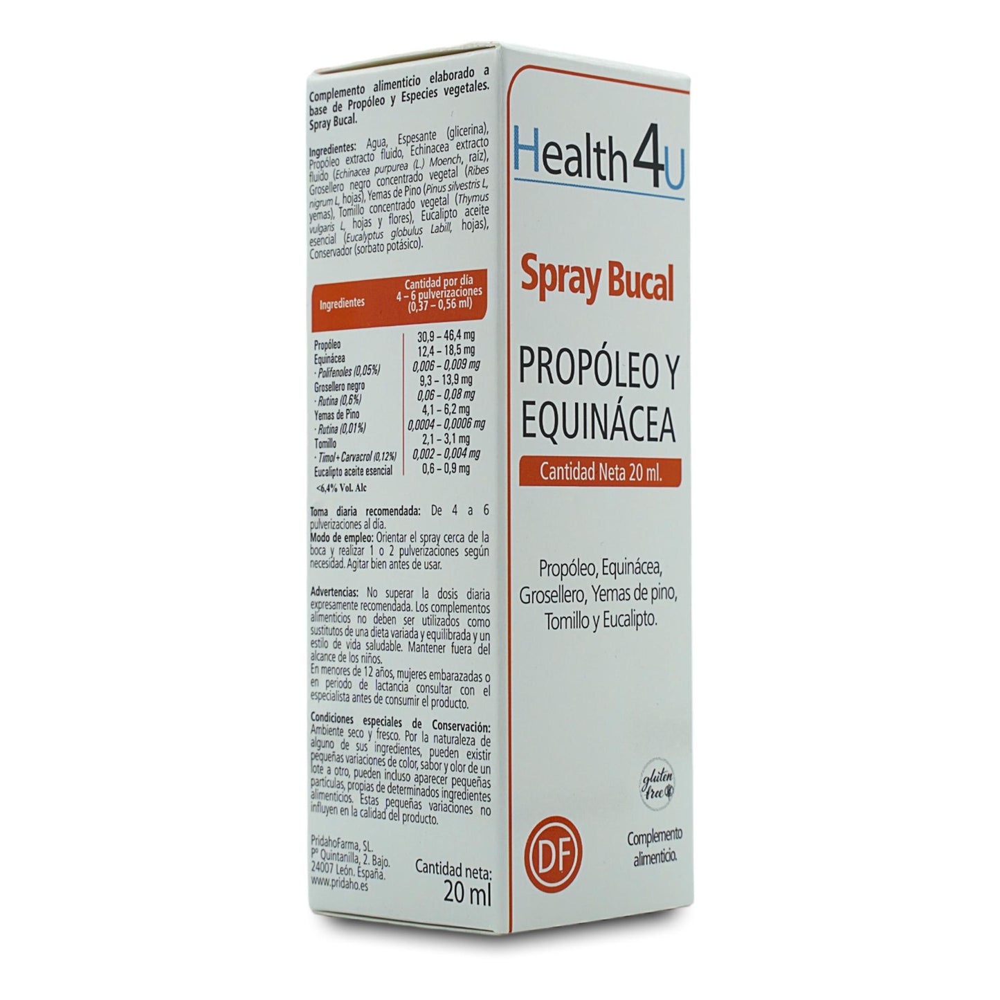 H4U Spray bucal propóleo y equinacea 20ml