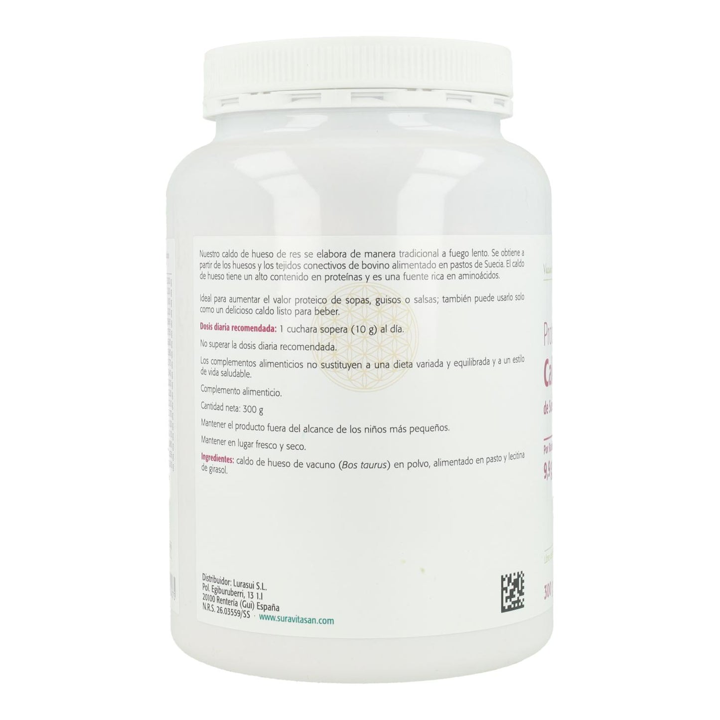 Pack 2x Proteína de caldo de hueso, Sura Vitasan, 300 g