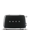 Tostador SMEG 2 ranuras 50's Style negro