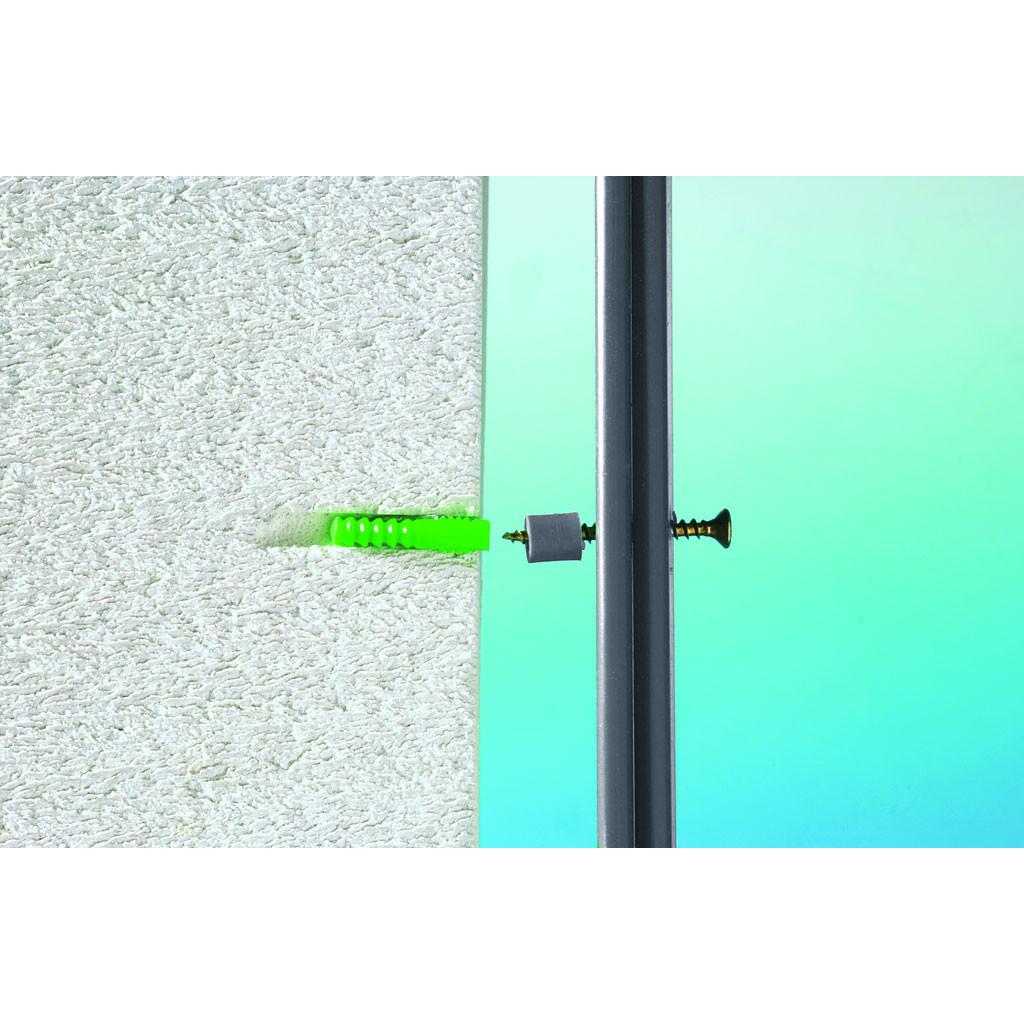 Celosia PVC Extensible 1x2 m blanco Trelliflex Nortene