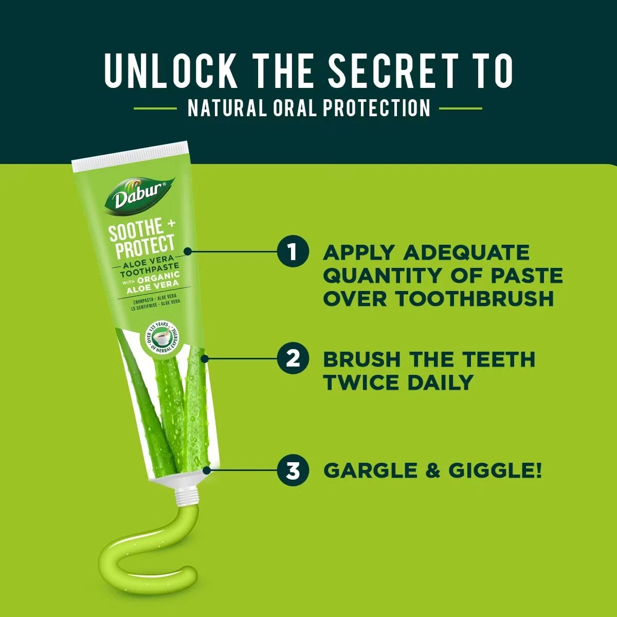 Pasta de dientes ayurvédica con Aloe Vera 100ml