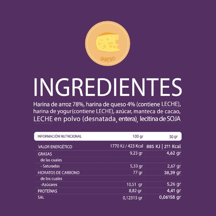 Snack ecológico para bebé +12 meses Estrellas Arróz y Queso